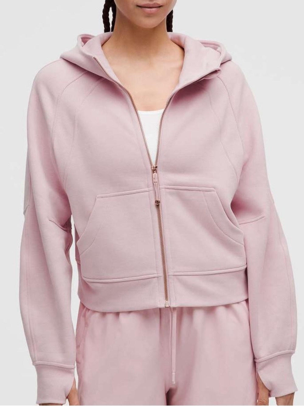 Lululemon Scuba Oversized Full-Zip Hoodie
Pink Haze / Rose Gold